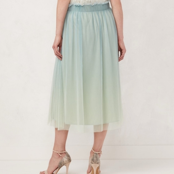 Sky mist ombre tulle skirt LC Lauren Conrad - Picture 2 of 10